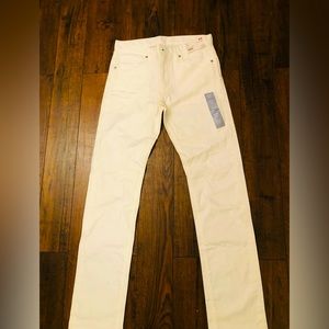 Uniqulo Slim Fit Jeans - White